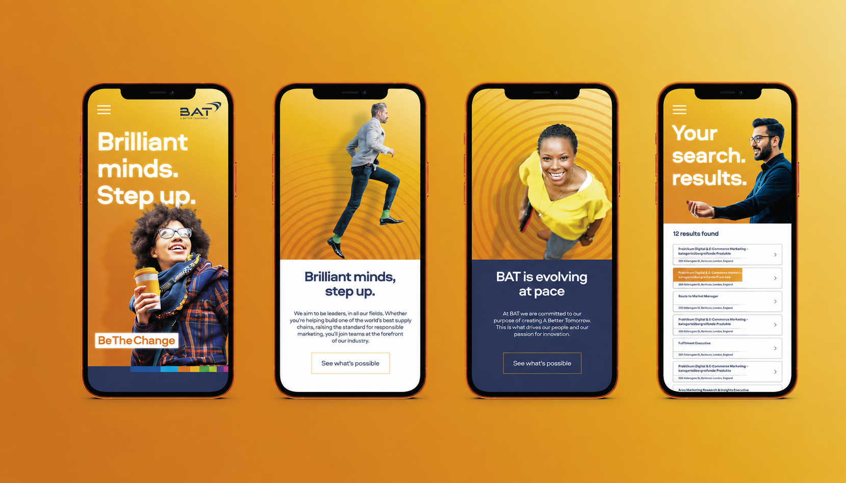 BAT visual identity and brand applications